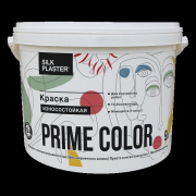 Краска PRIME COLOR износостойкая белая  БАЗА А 9л