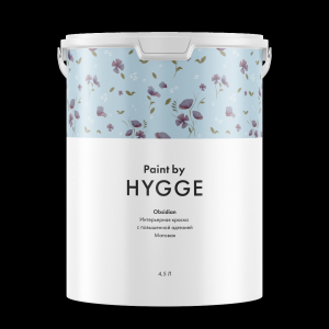 Краска Hygge Обсидиан/Obsidian база A 4.5 л. фото