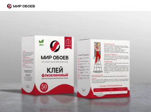 Клей Мир Обоев Флизелиновый клей 250г фото