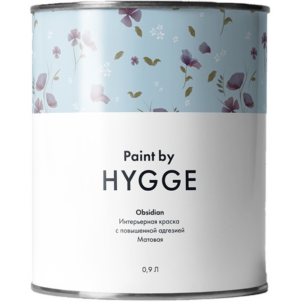 Краска Hygge Обсидиан/Obsidian база A 0.9 л. фото