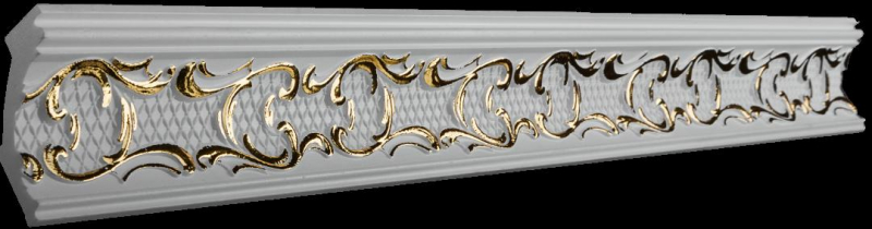 GP-30G Gold плинтус потолочный Glanzepol фото