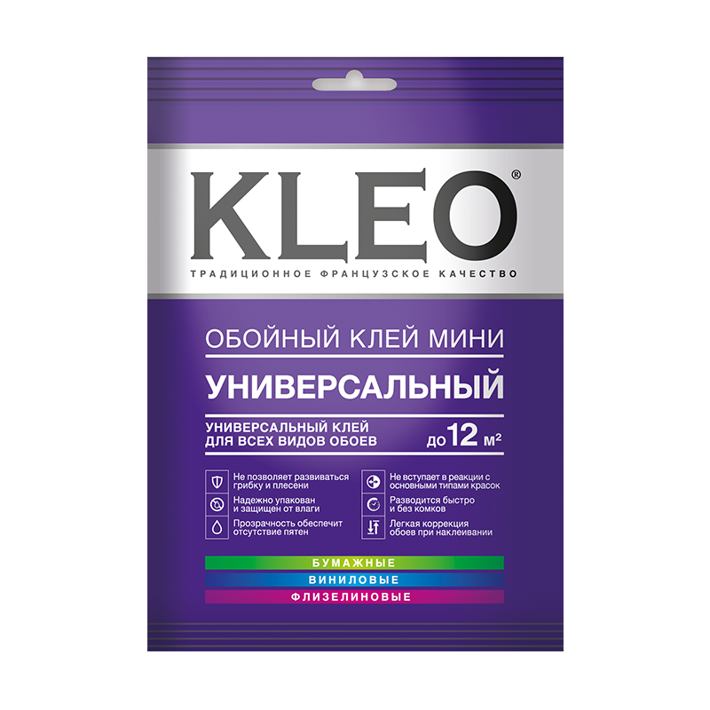 Клей KLEO Мини Line Optima 12 м2, 60г фото